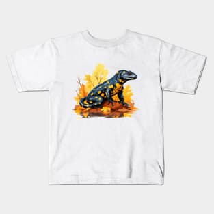 Fire Salamander Kids T-Shirt